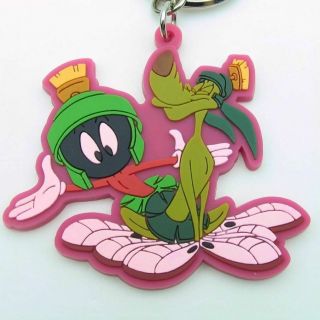 Keychain Marvin The Martian And K9 Looney Tunes Warner Bros Applause Wb 8814