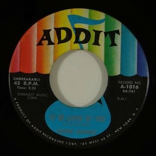 Marie Knight " To Be Loved By You " R&b Soul Popcorn 45 Addit Mp3