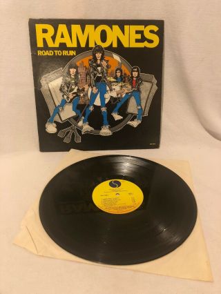 RAMONES Road To Ruin SIRE LP EXC Quality Vinyl SRK 6063 3