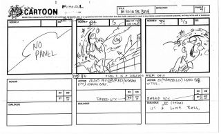 RARE - Ed,  Edd n Eddy Storyboards (5) Hand Drawn 4