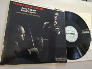Brahms Violin Concerto David Oistrakh,  Otto Klemperer Sax 2411