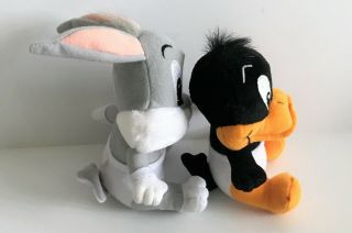 Baby Looney Tunes Bugs Bunny & Daffy Duffy Plush Stuffed Animals Toys 4