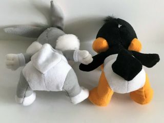Baby Looney Tunes Bugs Bunny & Daffy Duffy Plush Stuffed Animals Toys 5