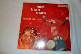 Woody Herman Men From Mars Lp 1958 Verve Mgv - 8216