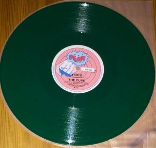 The Cure: A Forest.  Very Rare Aussie/oz / Nz Green Vinyl 12 " On Stunn - 1980 - Ex,