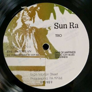 Sun Ra God Is More Than Love Can Ever Be 1989 Usa Lp El Saturn Very Rare