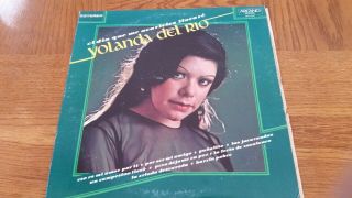 Yolanda Del Rio - El Dia Que Me Acaricies Llorare - Lp - Very Good
