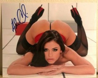 Adriana Chechik Hot Porn Star Signed Autographed 8x10 Photo Adult Model 2 Sexy