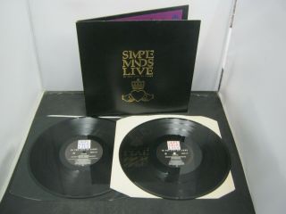 Vinyl Record Album Simple Minds Live In The City Of Light (184) 45