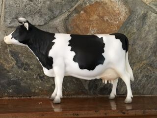Breyer Black & White Holstein Dairy Cow Calf From Set Farm Animal Cute