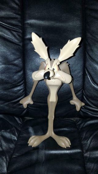 Very Rare Warner Bros.  Angry Wile E.  Coyote Figurine