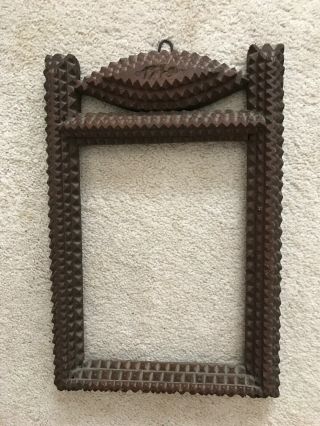 Tramp Art Picture Frame 1940
