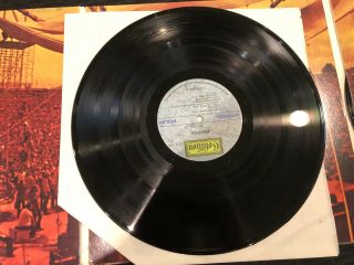 WOODSTOCK 1970 3 LP SET JIMI HENDRIX THE WHO CSN&Y COTILLION SD3 - 500 VG 8
