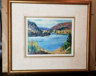 VINTAGE CANADIAN PAINTING SIGNED LISTED CANADIAN ARTIST 3 2