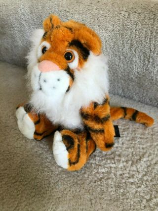 Exxon Rely On The Tiger Reversible Stuffed Tiger/football - Vintage