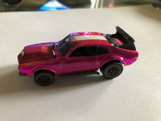 Hot Wheels Redlines Mighty Maverick In Rare Pink Color 1:64 Diecast Car