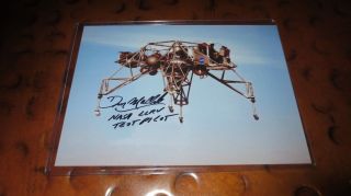 Don Mallick Nasa Test Pilot Dryden Research Center Signed Autographed Photo