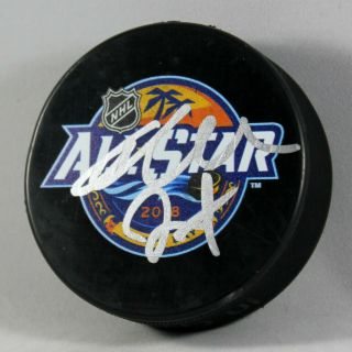 Alex Pietrangelo Signed 2018 Nhl All - Star Game Puck Asg St.  Louis Blues,