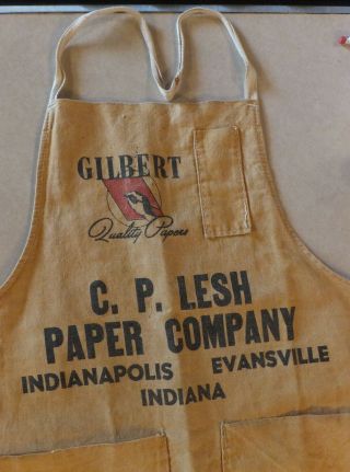 GILBERT QUALITY PAPERS C.  P.  LESH PAPER CO EVANSVILLE INDIANAPOLIS INDIANA TOOL 2
