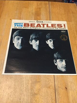 The Beatles Meet The Beatles Lp Capitol Records St - 2047 Vg/vg
