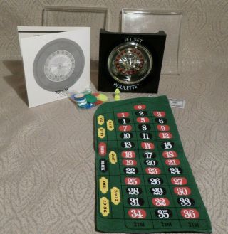 Mini Roulette Set - Las Vegas Casino Action In A Compact Size