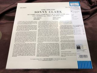 SONNY CLARK COOL STRUTTIN ' BLUE NOTE BN 1588 OBI MONO JAPAN Vinyl LP 7