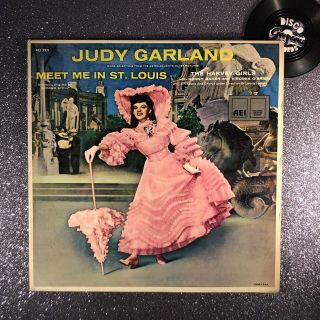 Judy Garland - Meet Me In St Louis • Rare Vinyl Lp Record • Ae3101 • Ex/ex -
