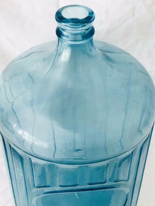 ALHAMBRA [CALIFORNIA] NATURAL WATER COMPANY GLASS 5 GALLON EMBOSSED BOTTLE 3