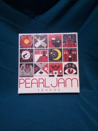 Pearl Jam - Sevens,  Limited Edition 7 Inch Vinyl Box Set,  Not Poster,  Sticker,  Pin