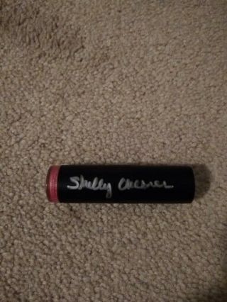 Shelby Chesnes Autograph Signed Lipstick For Kiss Print Cards Playmate