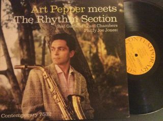 Art Pepper,  Meets The Rhythm Section,  Contemporary Stereo S7532 Red Garland