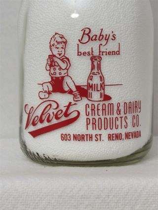 TRPQ Milk Bottle Velvet Cream & Dairy Product 603 North St Reno NV WASHOE COUNTY 2