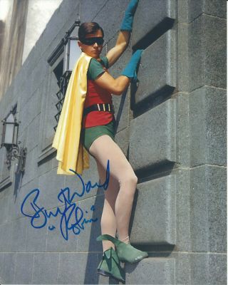 Burt Ward Batman Robin In - Person Hand Signed Autographed Photo