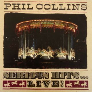 Phil Collins ‎– Serious Hits.  Live 2lp 1990 Wea Germany– 9031 - 72550 - 1