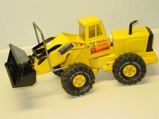 Vintage Mighty Tonka Loader,  Turbo Diesel,  Pressed Steel Toy Vehicle