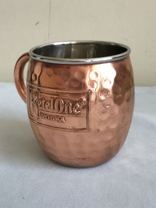 Ketel One Moscow Mule Mug 325th Anniversary Hammered Copper Mug Nolet Distillery 3