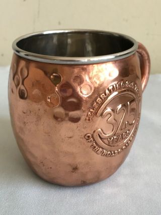 Ketel One Moscow Mule Mug 325th Anniversary Hammered Copper Mug Nolet Distillery 5