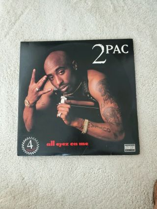 2pac - All Eyez On Me / 4lp - 1996 Us / Dr.  Dre Snoop Dogg Tupac Biggie