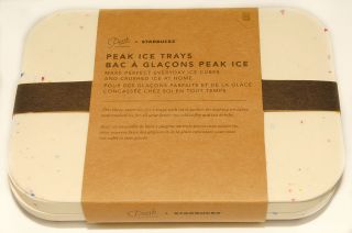 Starbucks - Peak Ice Trays - Silicone - 2 Size Cubes Limited Edition
