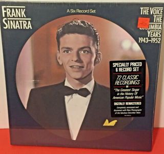 Frank Sinatra The Columbia Years 1986 Columbia 6 Lp Box Set Hype Sticker
