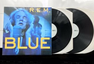 R.  E.  M.  Rem Blue 2lp Rare 1984 Vinyl Record (monster,  Automatic For The People)