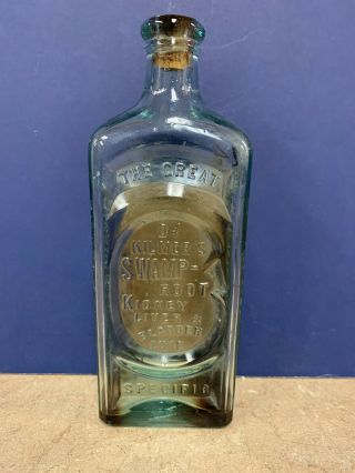 The Great Dr.  Kilmer Swamp Route Kidney Liver And Bladder Cure Bottle 2