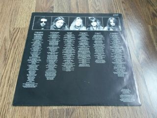 SKID ROW - SLAVE TO THE GRIND LP 1991 ATLANTIC EX 3