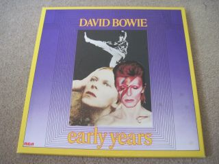 David Bowie Early Years 1985 Rca 3 X Lp Box Set France