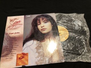 Selena Quintanilla 12 Exitos Vinyl Lp Album Ecuador Rare 1996 Shakira Nuevo