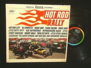 Stocks Lp Capitol St1997 Hot Rod Rally Stereo Shrink 1963
