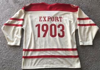 MOLSON EXPORT ALE Hockey Jersey - Beer Promo Shirt 1903 5