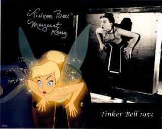Margaret Kerry Tinkerbell 1953 Disney Autographed Signed 8x10 Photograph