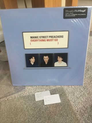 Manic Street Preachers Everything Must Go Vinyl Lp