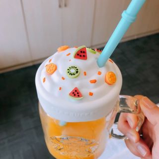 Starbucks 2018 China Summer Fruit Maison Jar Water Bottle